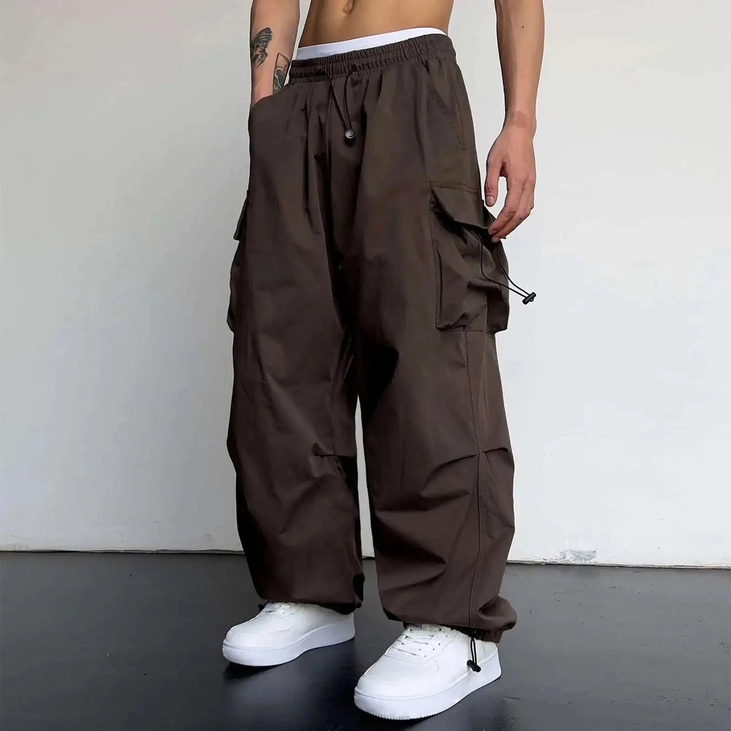 Cargo Parachute Pants