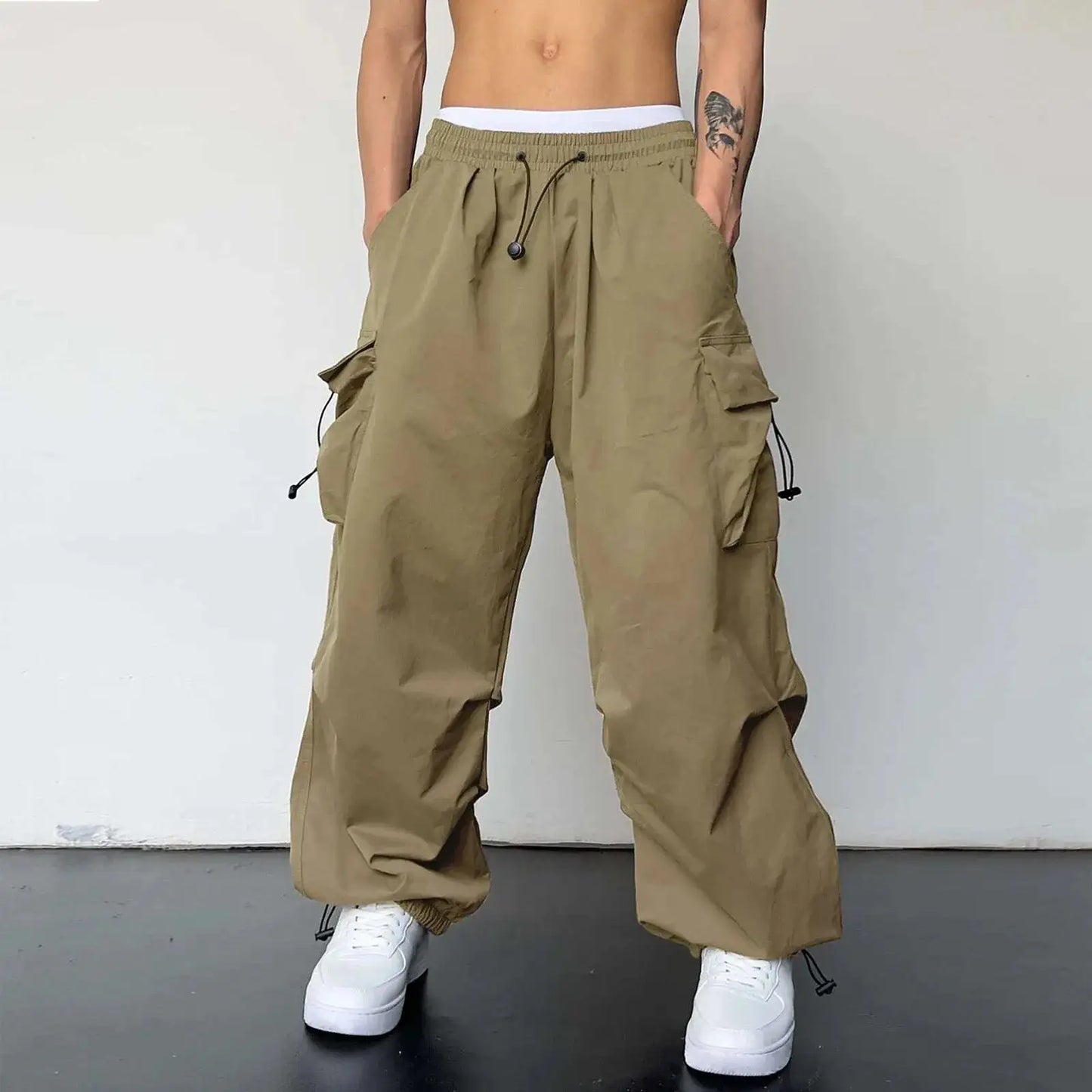 Cargo Parachute Pants