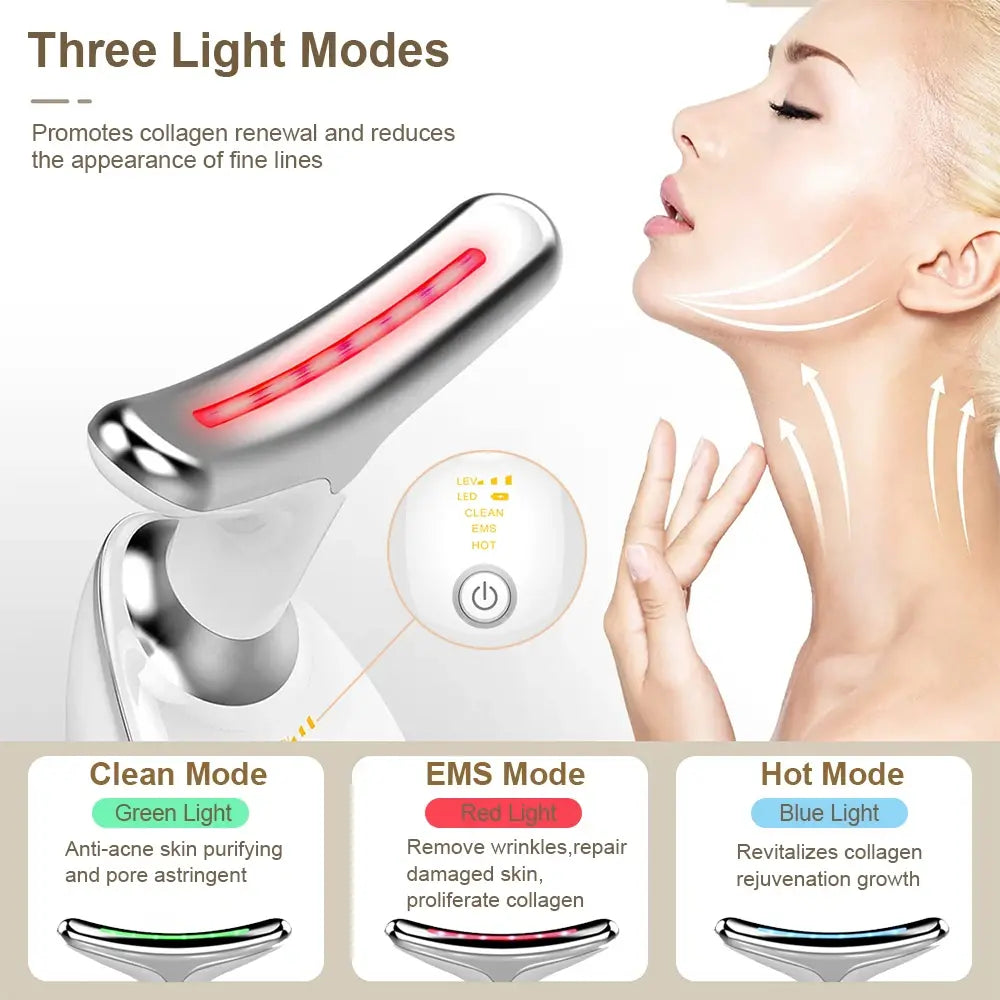 Facial Massager Vibrator Remove Necklines