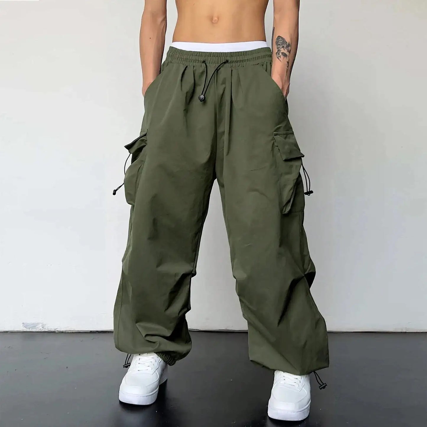 Cargo Parachute Pants