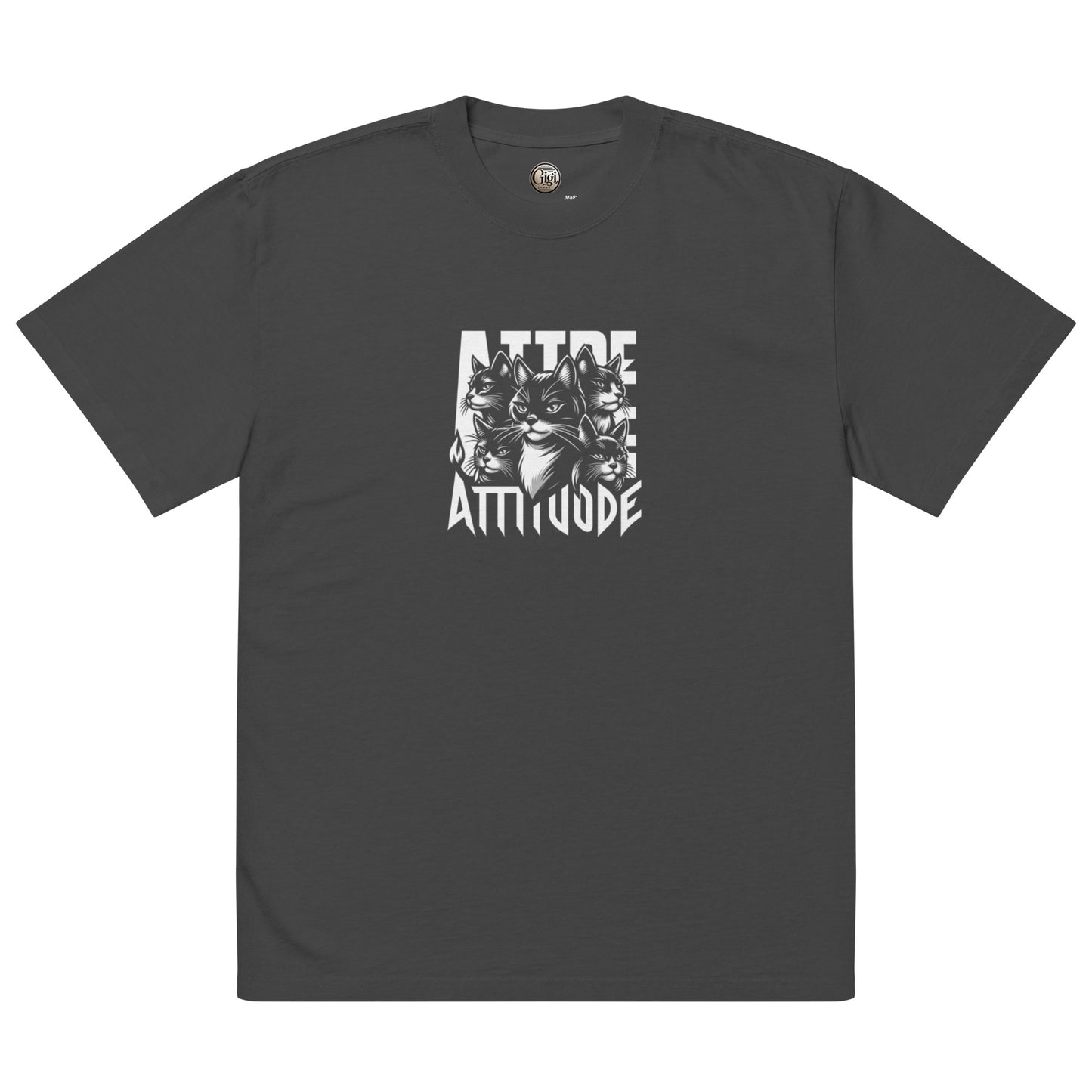 CAT ATTITUDE  t-shirt