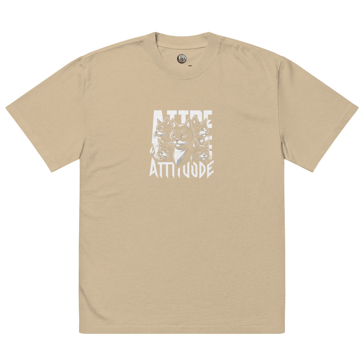 CAT ATTITUDE  t-shirt