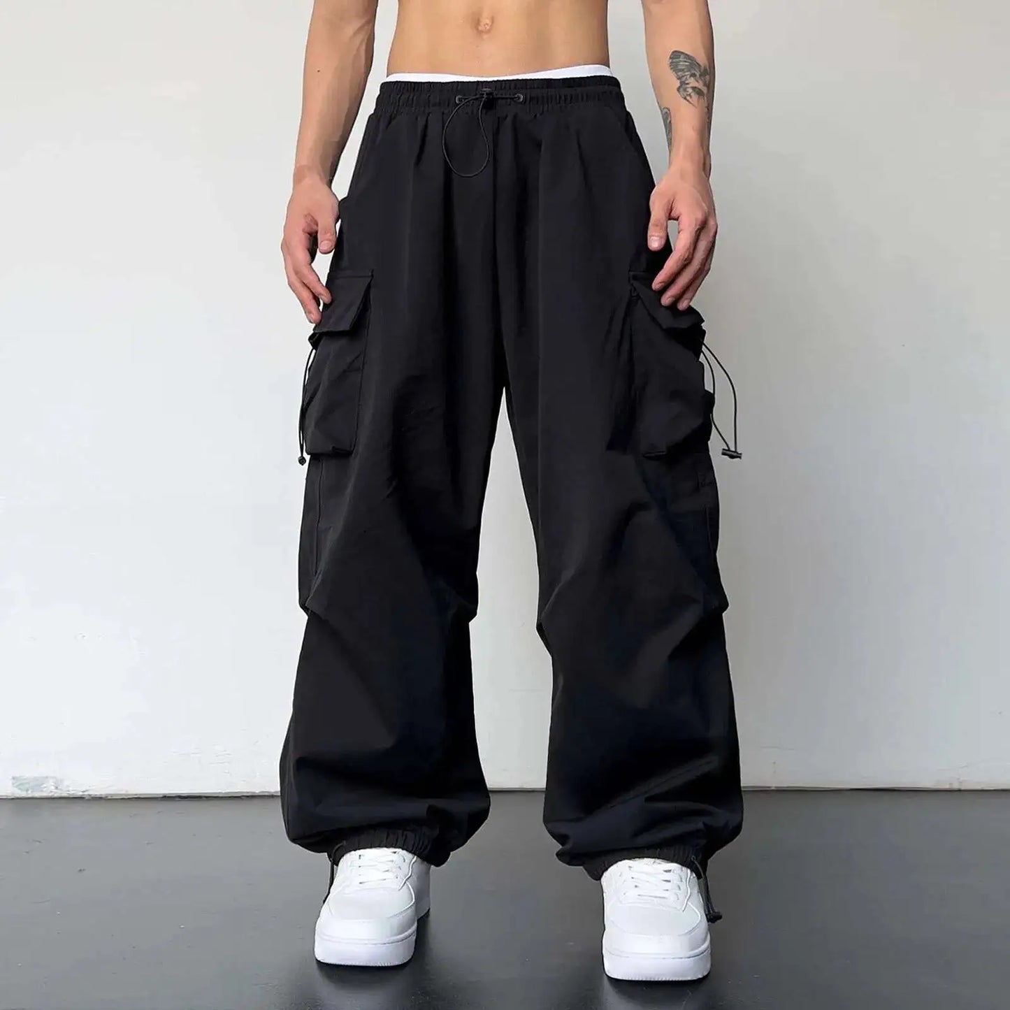 Cargo Parachute Pants