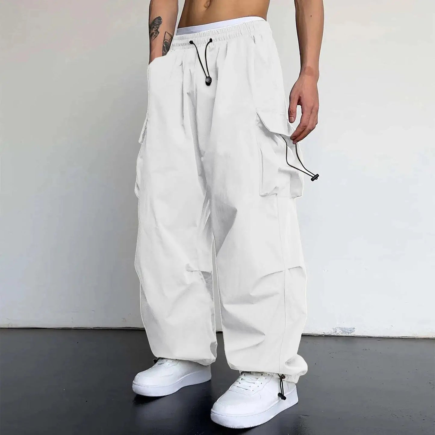 Cargo Parachute Pants